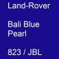 Preview: Land-Rover, Bali Blue Pearl, 823 / JBL.